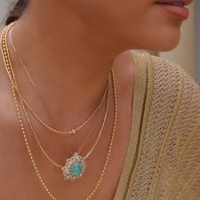 Colar Jardim verde SJ