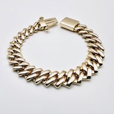 Pulseira elos quadrados SJ