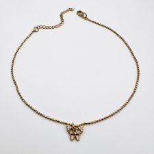 Pulseira pé com borboleta SJ