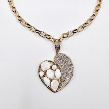 Colar pendente coração SJ