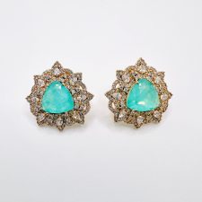 Brincos Jardim verde SJ