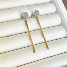 Brincos Duo em Prata EC