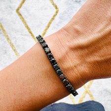 Pulseira Riviera preta PF