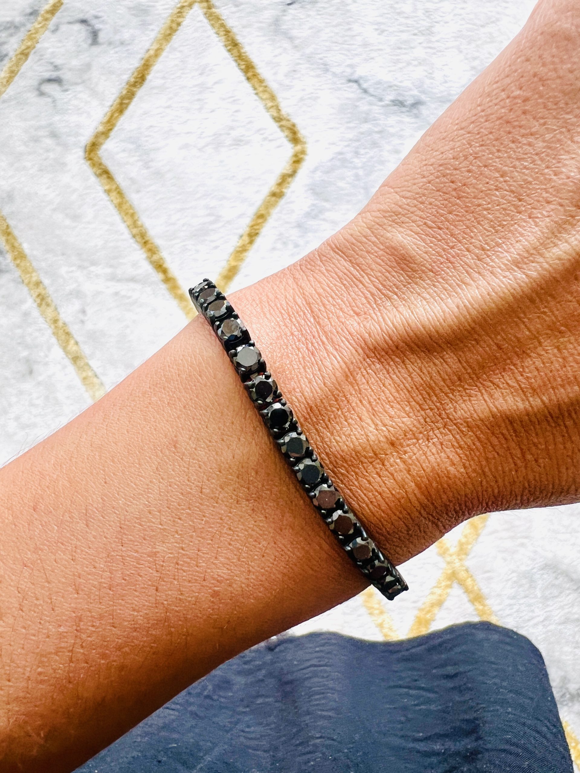 Pulseira Riviera preta PF