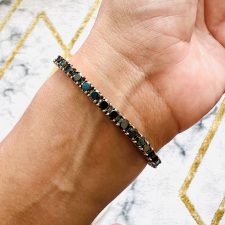 Pulseira Riviera prateada PF