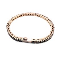 Pulseira Riviera rose gold PF