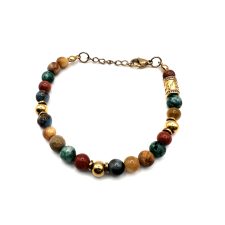 Pulseira Terra, aço, Punto fino